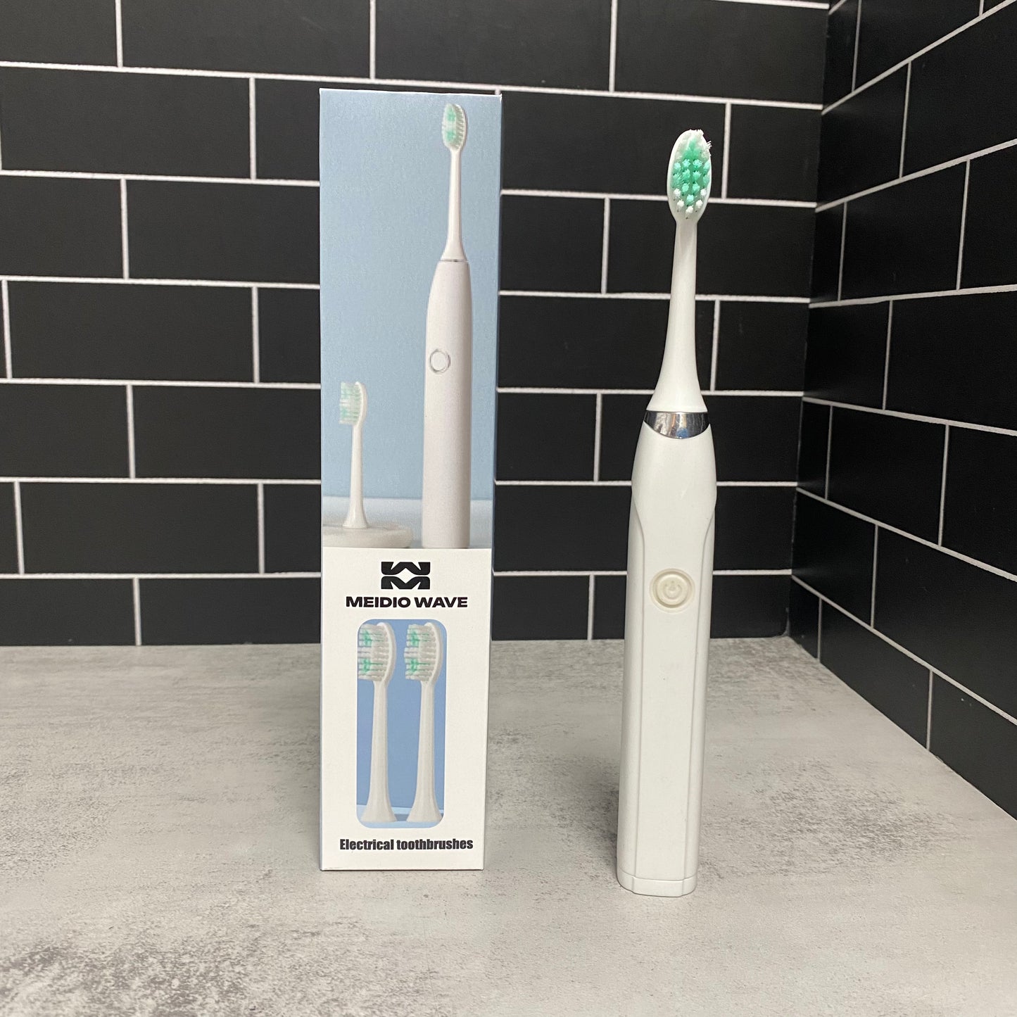 Meidiowave Electric Toothbrush 2 Brush Heads