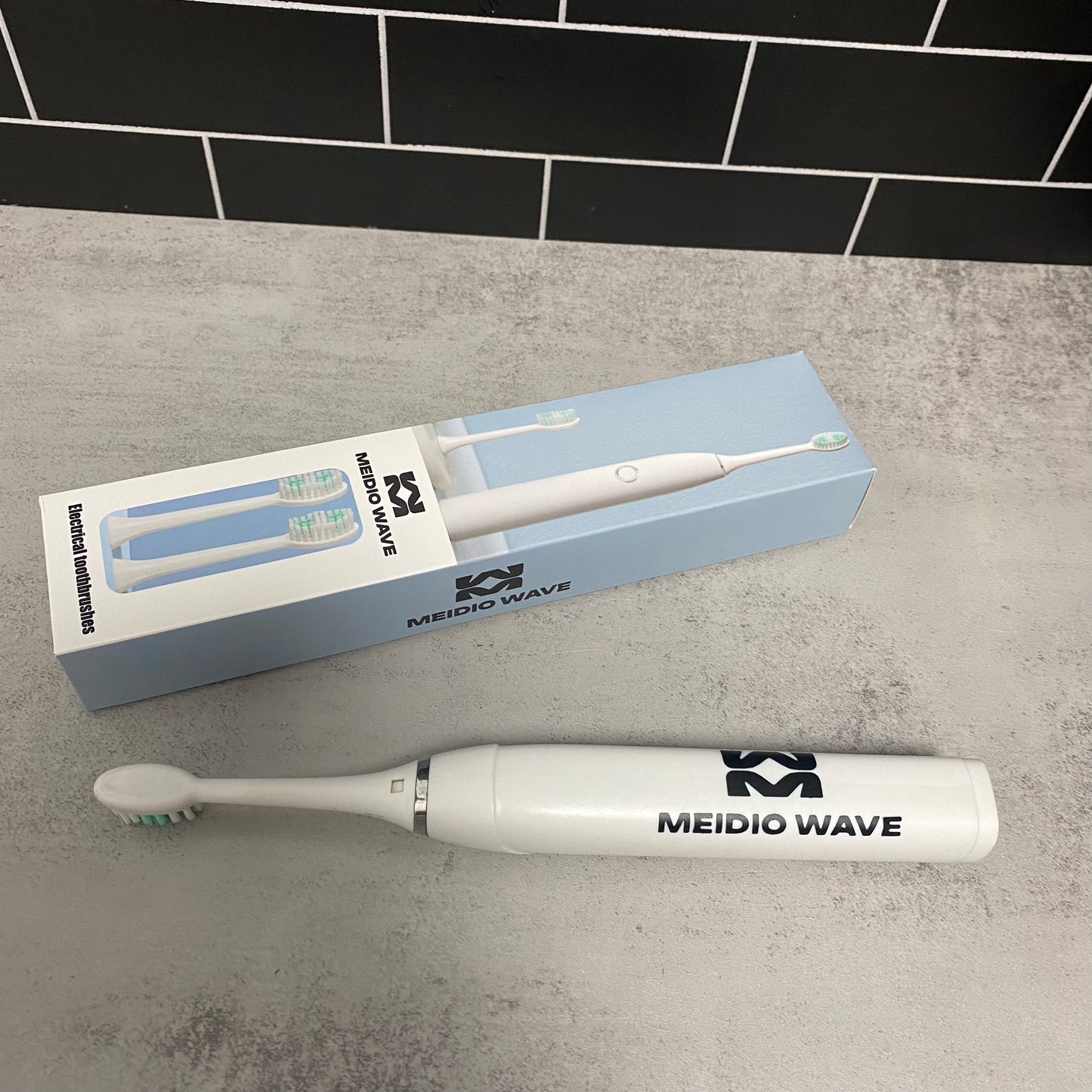 Meidiowave Electric Toothbrush 2 Brush Heads